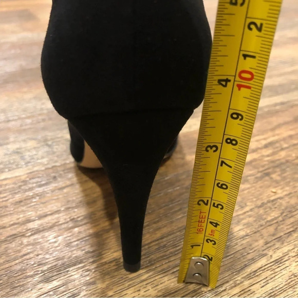 NIB Bettye Muller Gidget Black Suede Stretch Bootie Size 7.5 - Picture 13 of 13